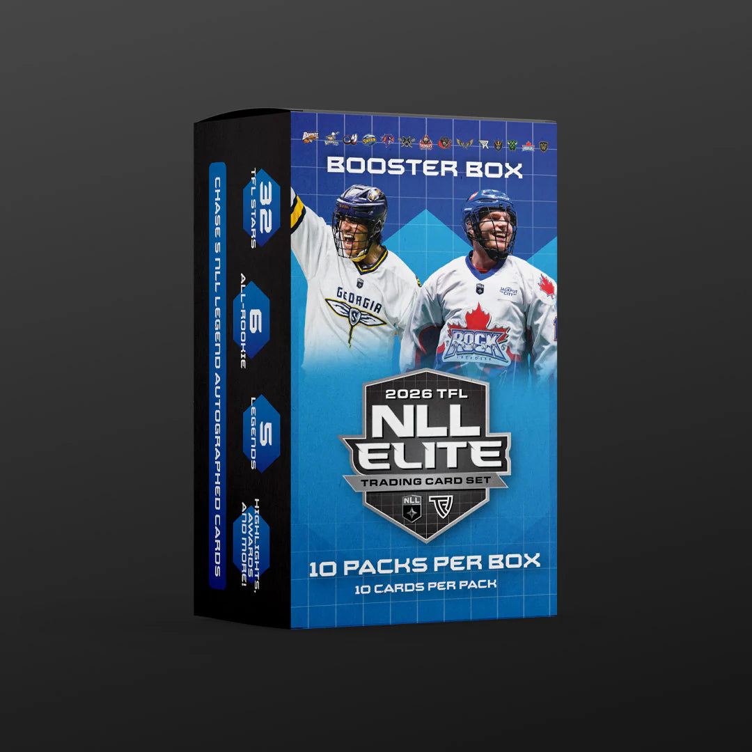 Booster Box - 2026 TFL National Lacrosse League Elite Trading Cards - 10 Pack
