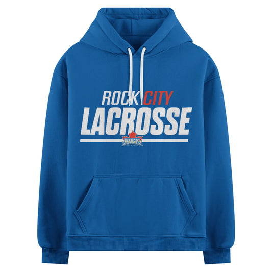 UA - Hustle Fleece Hoody - Royal (#1300123-400)